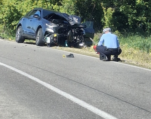 Nesreća kod Bijeljine: poginuo motociklista