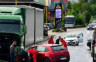 Težak udes u Zenici, sudarili se kamion i automobil