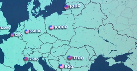 Gdje se nalaze najvažnije američke baze u Evropi?