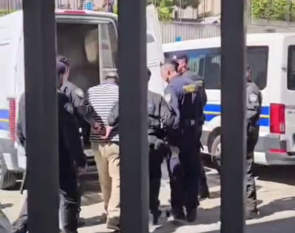 Objavljen snimak privođenja Kristijana Aleksića (VIDEO)
