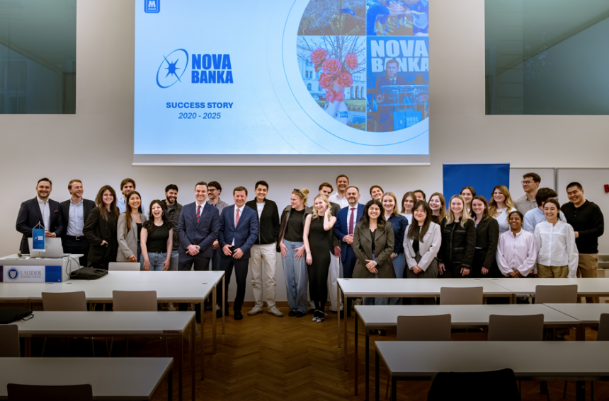 Gostujuće predavanje predsjednika Uprave Nove banke  studentima Lauder Business School u Beču
