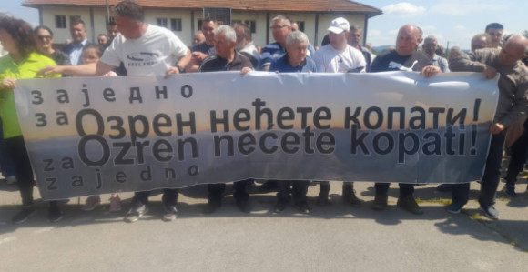 Мјештани Озрена: Нећемо истраживања ни рударење