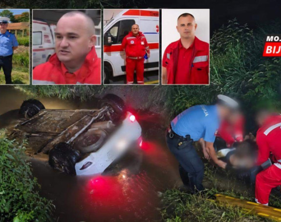 Brzom intervencijom policajaca i ljekara spašena žena