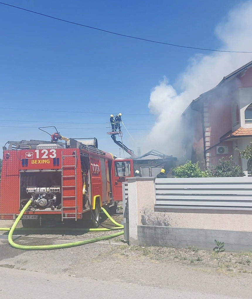 U požaru izgorjela radionica, velika materijalna šteta