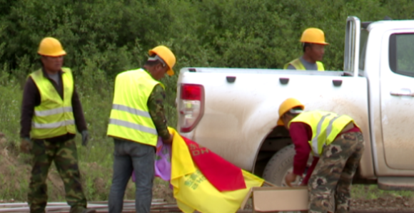 Кинеска представа пред изборе за Минића на ауто-путу Бањалука - Приједор?! (ВИДЕО)