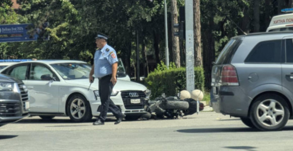 Повријеђен моториста у центру Бањалуке