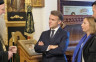 Makron u društvu Milatovića posjetio Cetinjski manastir
