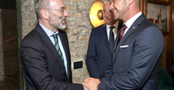 Ugodan susret sa predsjednikom Evropske narodne partije, čiji je PDP pouzdan partner