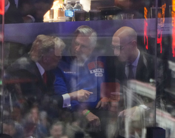Tramp izviždan na NBA finalu,navijači satima čekali