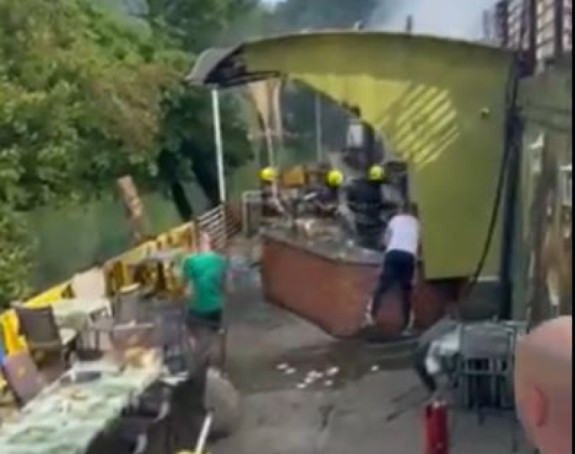 Banjaluka: Požar u restoranu, plinska boca eksplodirala?