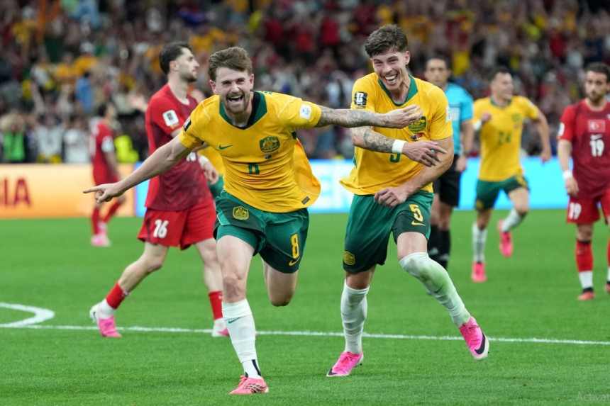Australija bolja od Turske: Pobijedili rezultatom 2:0