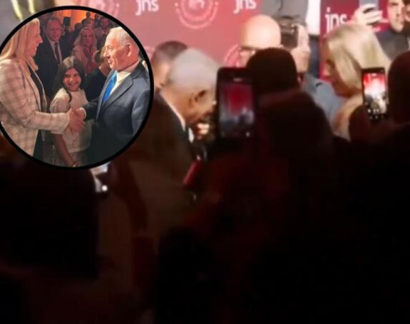 Netanjahu umalo pao, zadržalo ga obezbjeđenje VIDEO