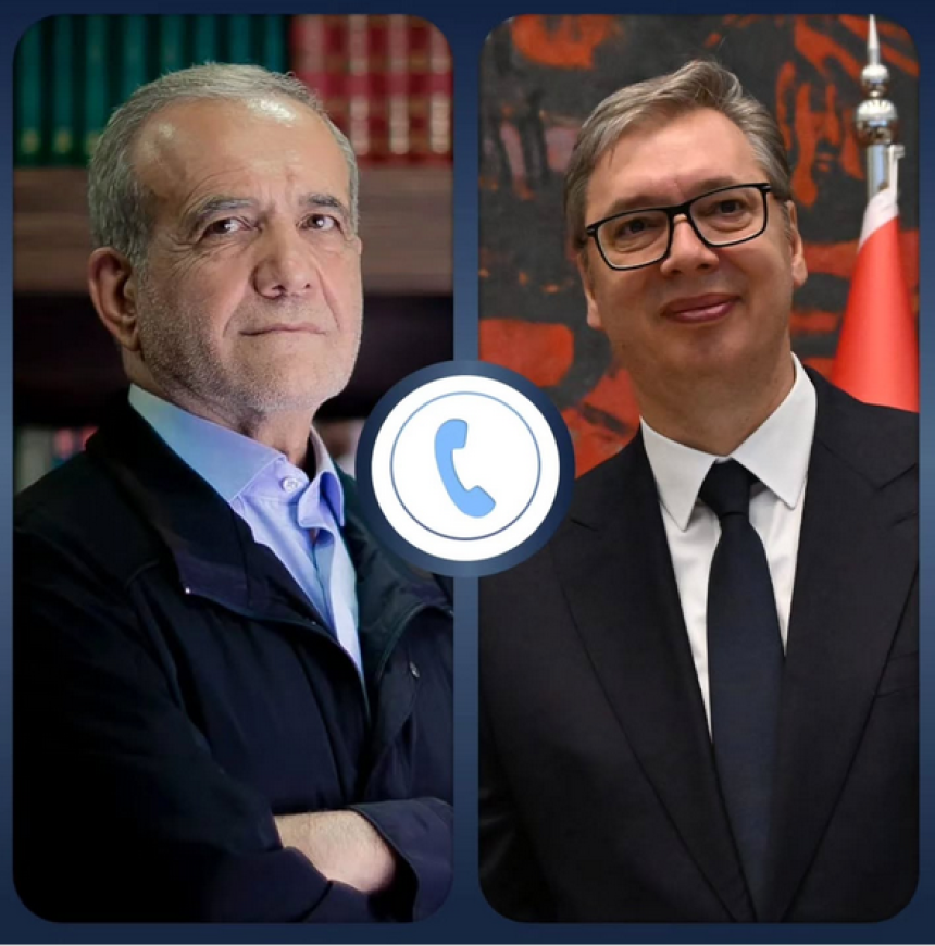 Вучић и Пезешкијан: Поздрављамо прекид оружаних дејстава