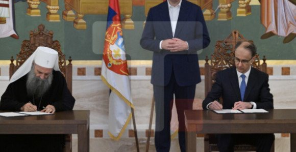 Potpisan Ugovor za završne radove na Hramu Svetog Save