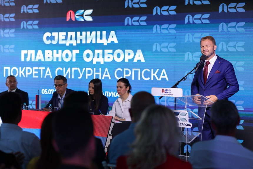 Станивуковић носилац листе за НСРС у Бањалуци