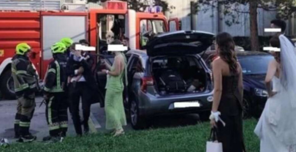 Svadba prekinuta: Vatrogasci hitno spasavali dijete