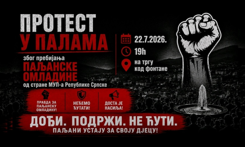 Paljani odlučili: Idemo na protest protiv policijske bahatosti