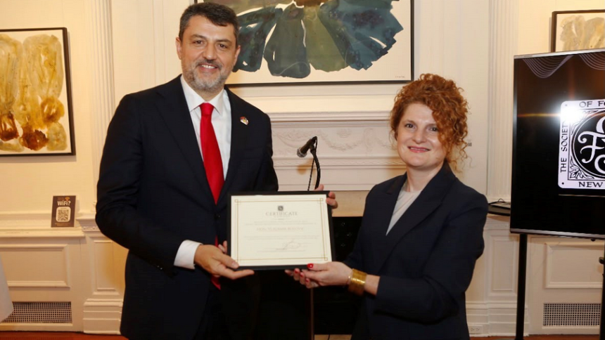 Ambasador Božović izabran za predsednika Društva stranih konzula u Njujorku