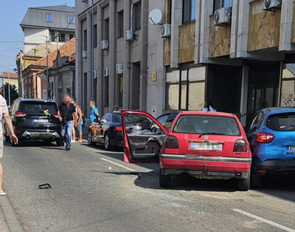Saobraćajna nezgoda u Bijeljini kod glavne pošte