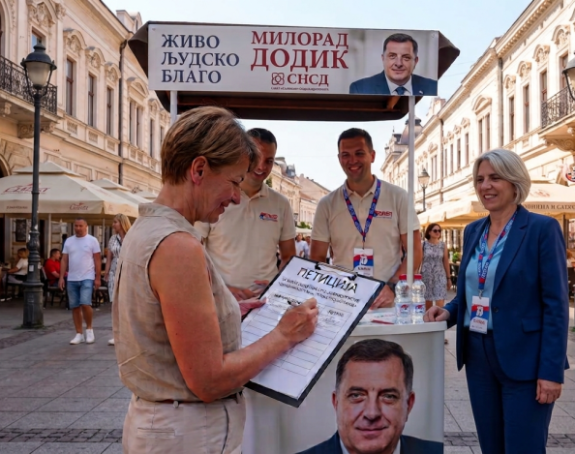 SNSD pokreće peticiju da proglasi Dodika za „živo ljudsko blago“!?