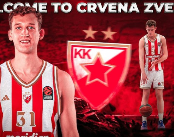 Vojin Medarević novi košarkaš Crvene zvezde