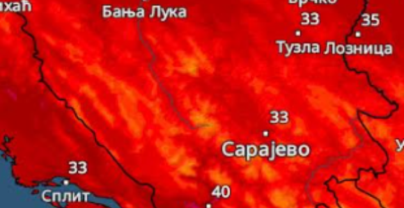 Српску захватио топлотни талас, 41 степен измјерен