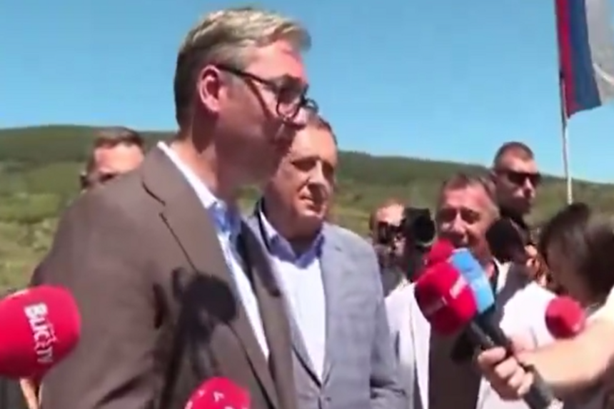 Додик се избламирао пред Вучићем - Није знао гдје је рођен?!