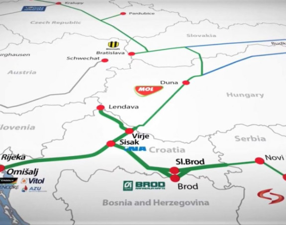 Janaf dobio novu licencu za transport nafte ka NIS-u