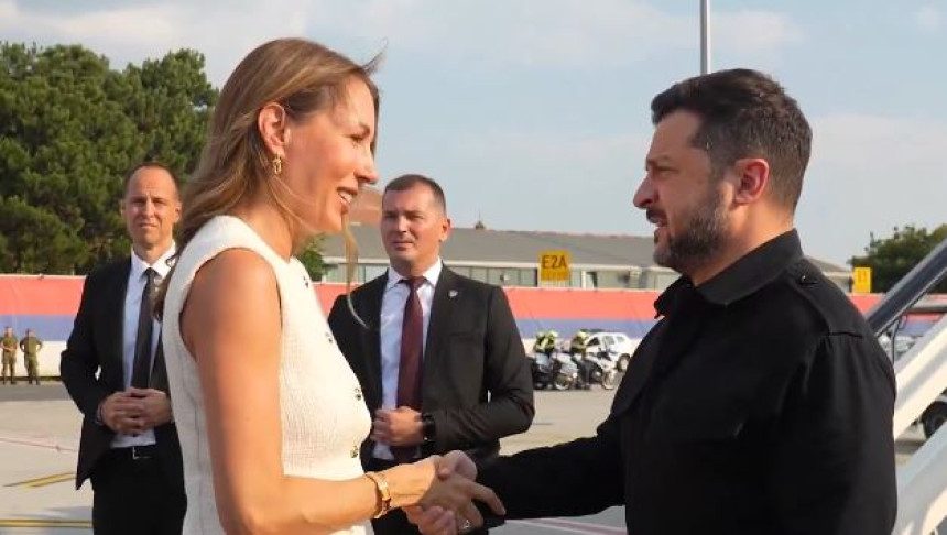 Зеленски допутовао у прву посјету Србији, ево шта је поручио