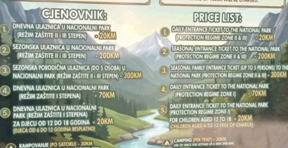 Vlast ima mjere kako otjerati turiste iz NP "Sutjeska"?!