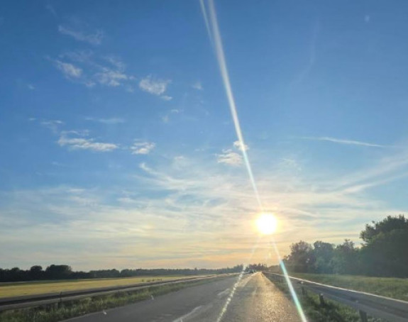 Temperatura do 36 stepeni, popodne stižu pljuskovi