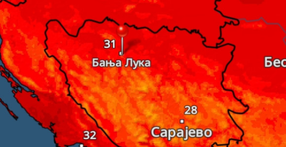 Стиже нови топлотни талас: Десетак врелих и сушних дана