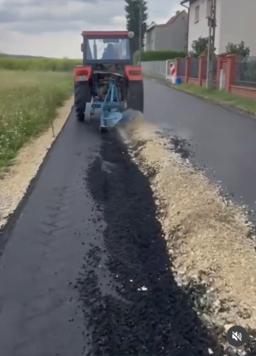 U Poljskoj uhapšen poljoprivrednik koji je orao asfalt (VIDEO)