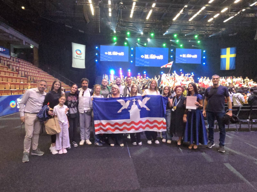 "Srbadija" osvojila zlatnu medalju na horskoj olimpijadi u Švedskoj 