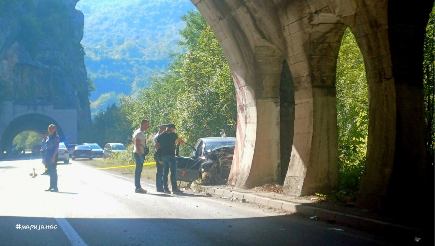 Jedna osoba stradala u saobraćajnoj nesreći kod Višegrada