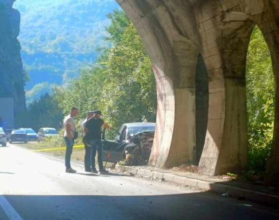 Jedna osoba stradala u saobraćajnoj nesreći kod Višegrada