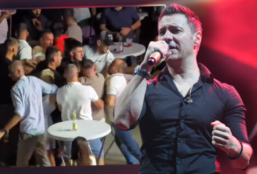Masovna tuča na koncertu u Crnoj Gori (VIDEO)