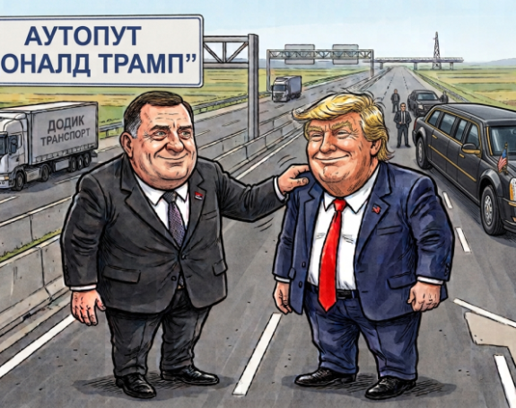 Dodik predlaže da se autoput Banjaluka-Bijeljina zove „Donald Tramp“?!