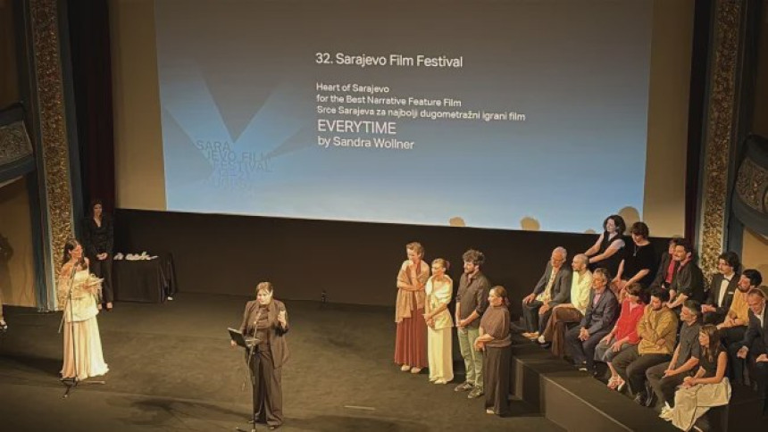 Završen 32. SFF, Srce Sarajeva filmu ''Everytime'' Sandre Volner