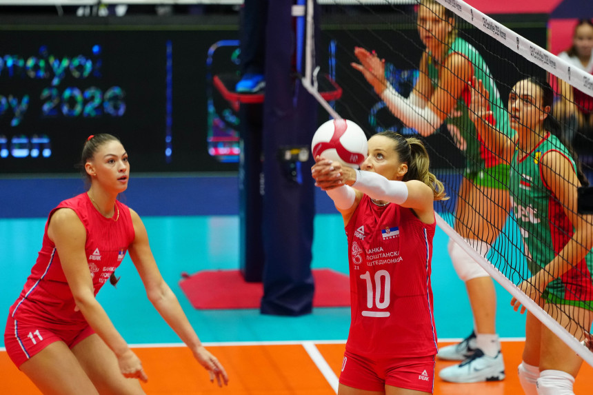 Srbija savladale Bugarsku na Evropskom prvenstvu