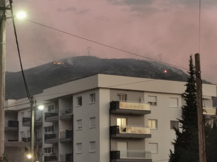 Trebinje: Ponovo se aktiviraju požari u rejonu Zubaca