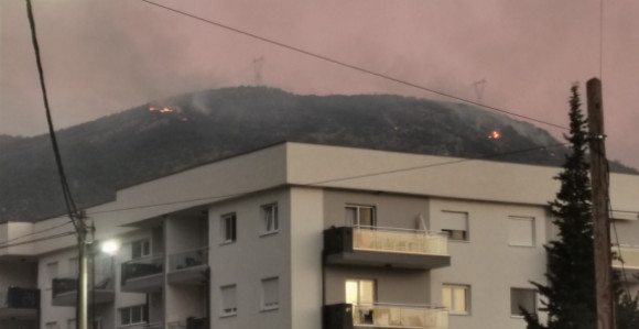 Требиње: Поново се активирају пожари у рејону Зубаца