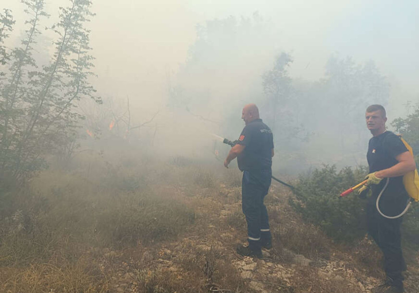 Trebinje: Stanje stabilno, spriječeno širenje vatre