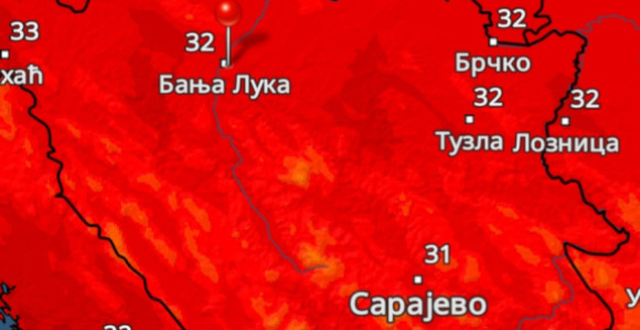 Meteorolozi uključili crveni alarm, u petak velika vrućina