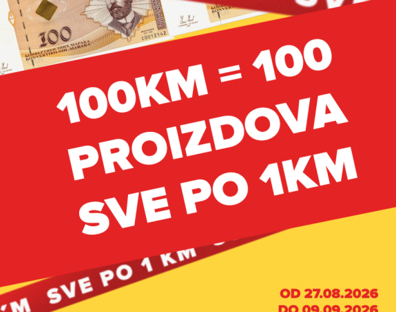 Sve po 1 KM: Đurić marketi pripremili veliku akciju za kupce