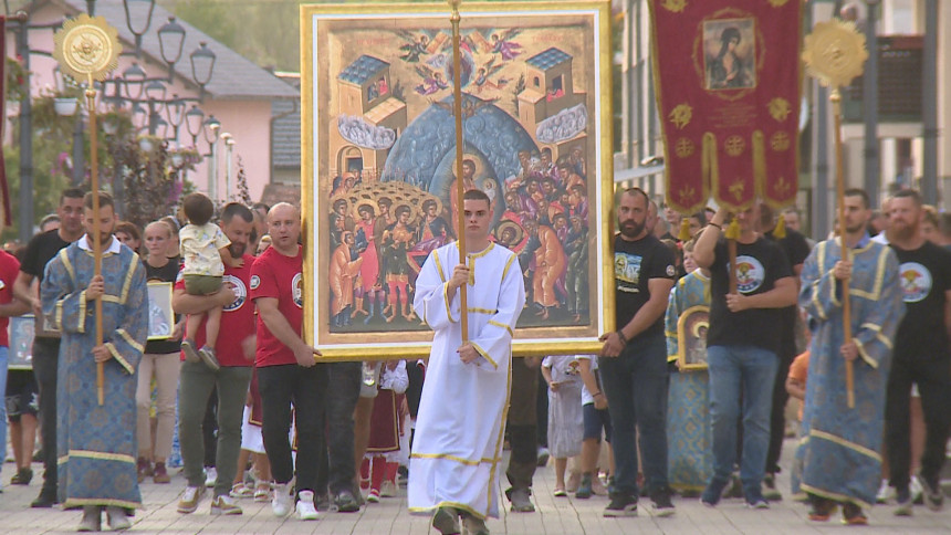Litijom obilježen Dan i krsna slava opštine Pale