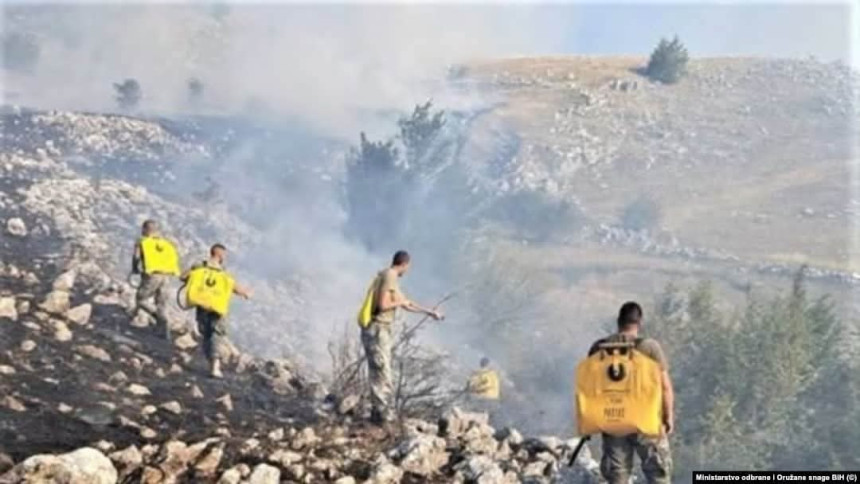 Trebinje: Situacija sa požarima zasad pod kontrolom