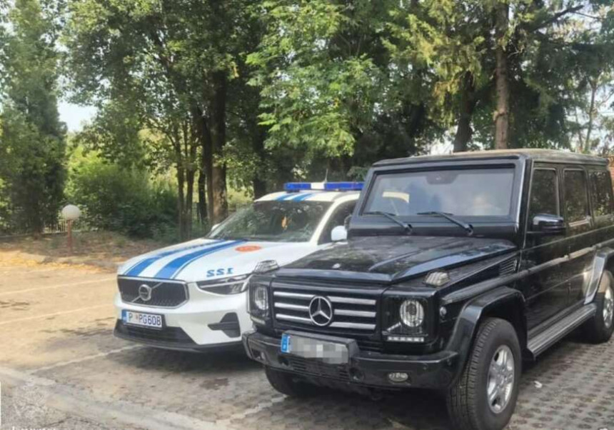 Zvicerov blindirani "mercedes" pronađen u Crnoj Gori