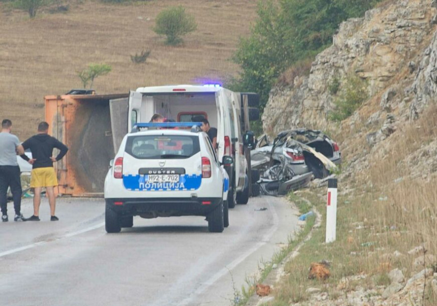 Teška saobraćajna nesreća na Manjači