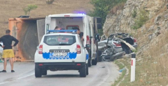 Teška saobraćajna nesreća na Manjači
